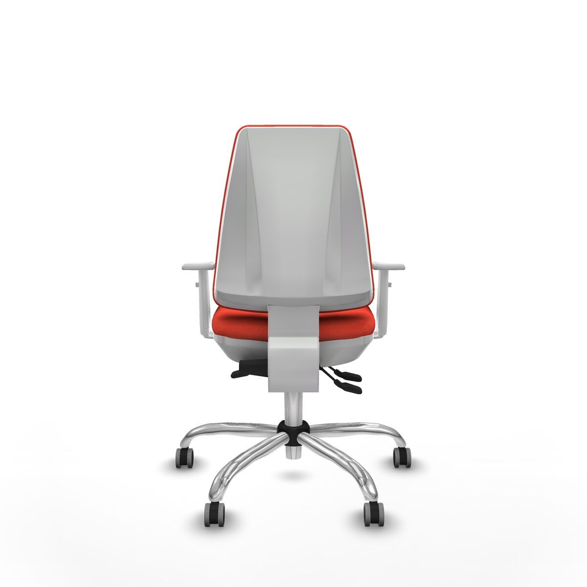Silla de Oficina Piqueras y Crespo B5B056G Naranja Oscuro