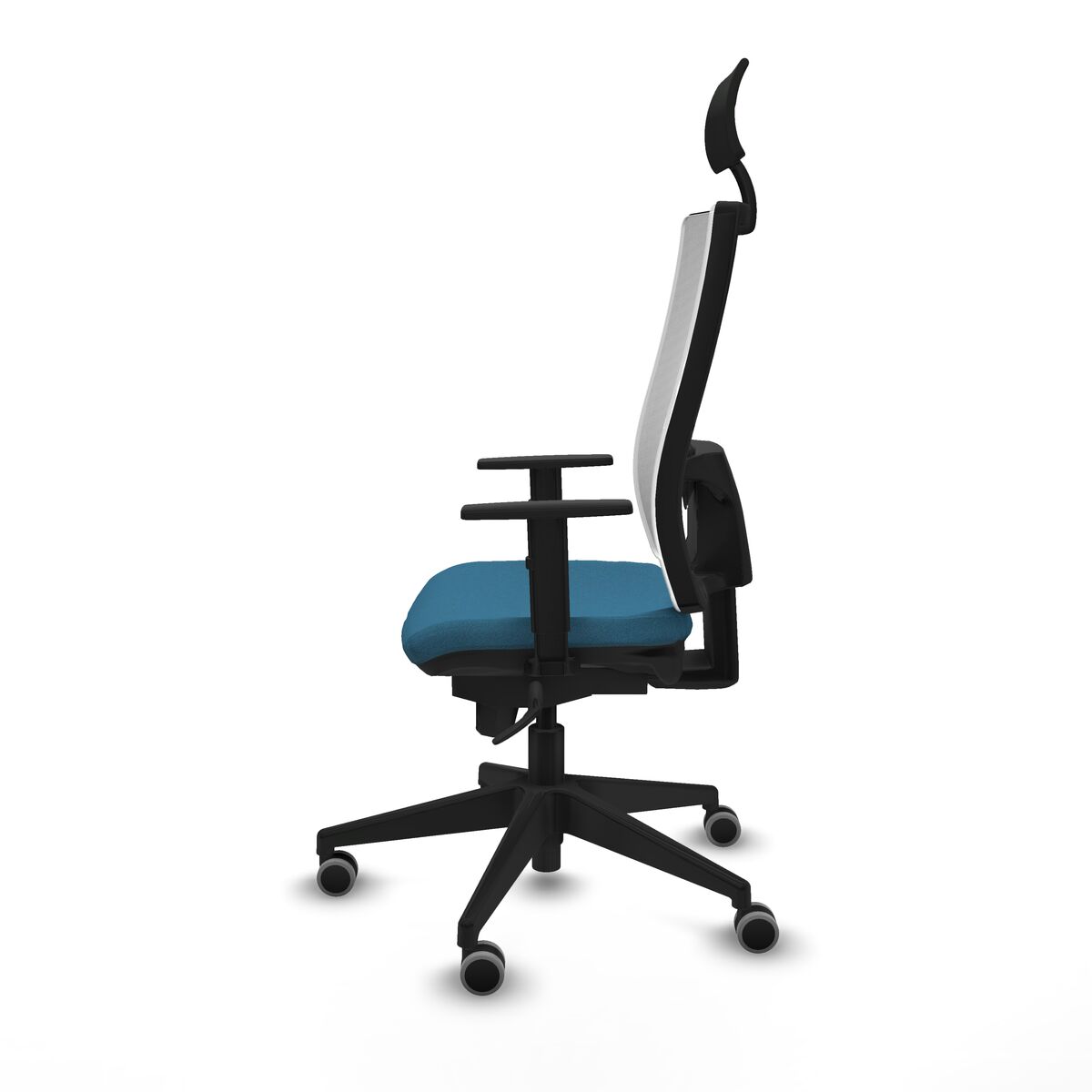 Silla de Oficina Piqueras y Crespo 1D066G1 Verde petróleo