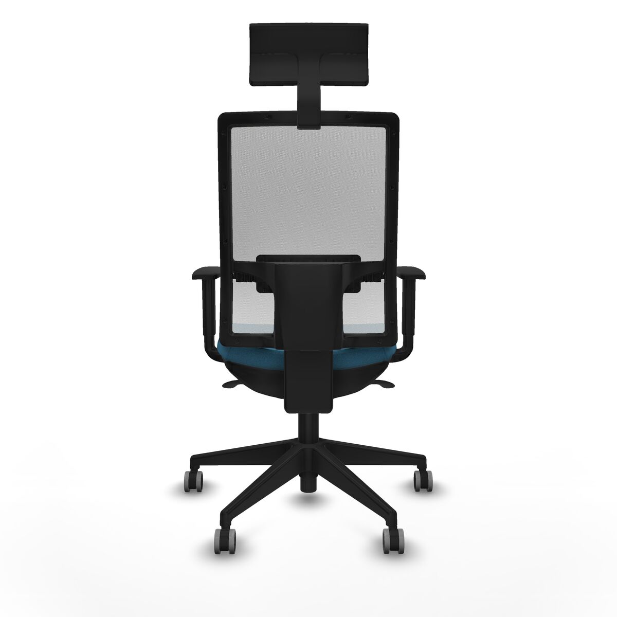 Silla de Oficina Piqueras y Crespo 1D066G1 Verde petróleo