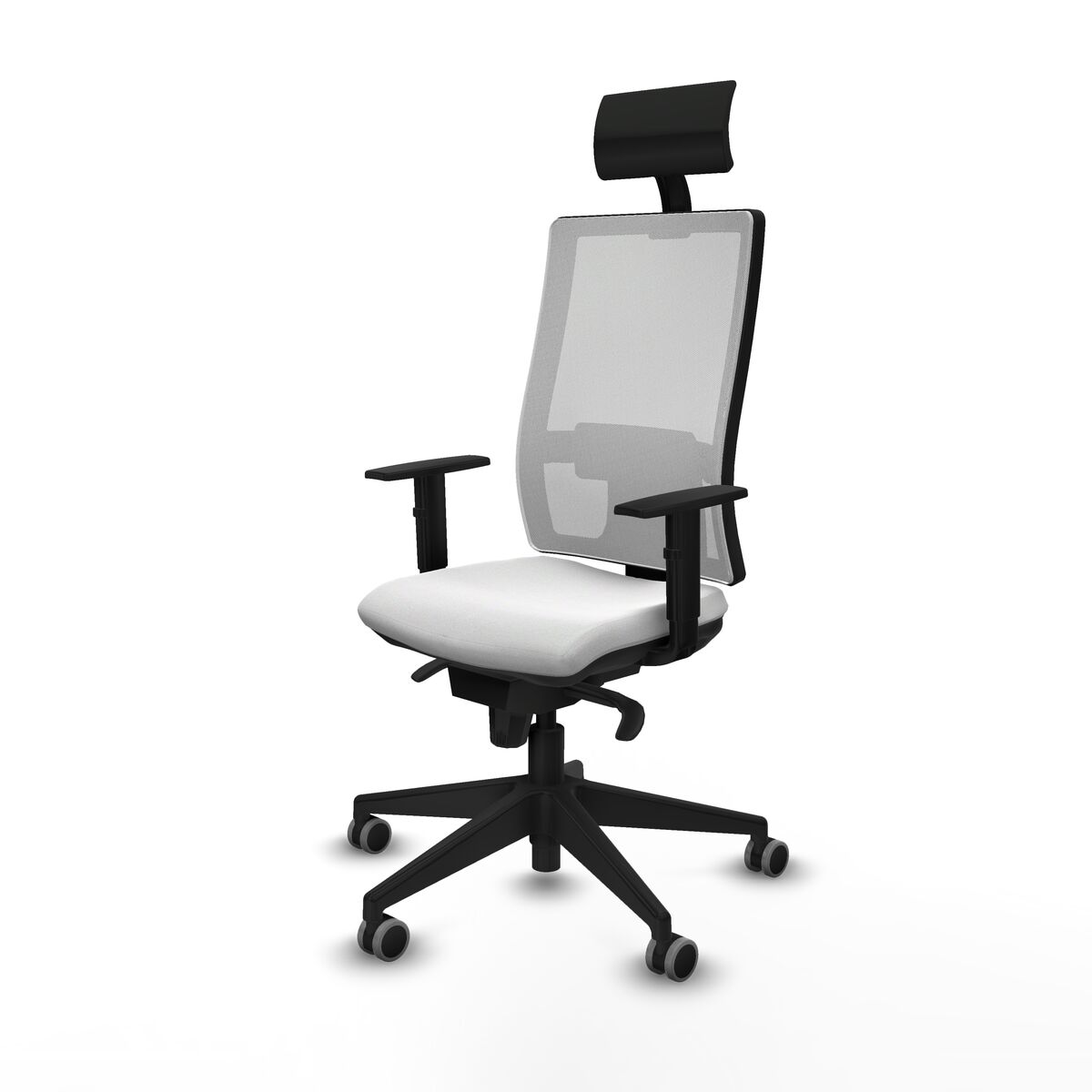 Silla de Oficina Piqueras y Crespo 1D066G1 Blanco