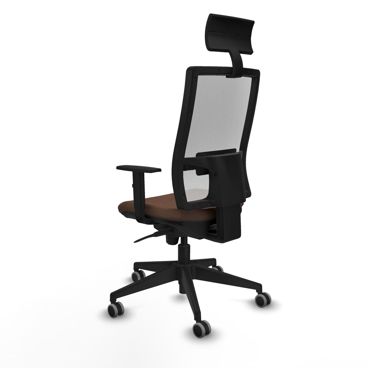 Silla de Oficina Piqueras y Crespo 1D066G1 Marrón oscuro