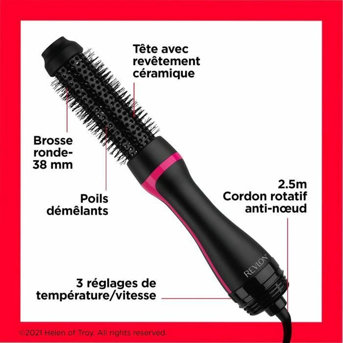 Rizador de Pelo Revlon RVDR5292E 820 W