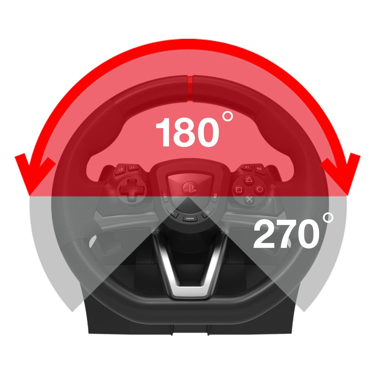 Mando HORI Racing Wheel APEX Negro