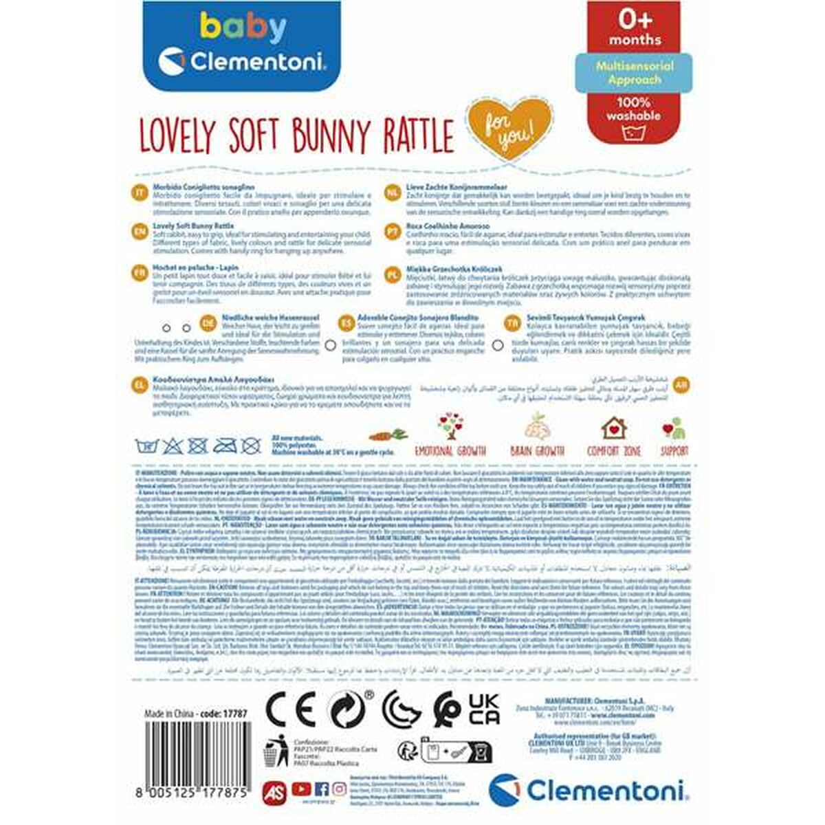 Sonajero Clementoni (1 unidad)