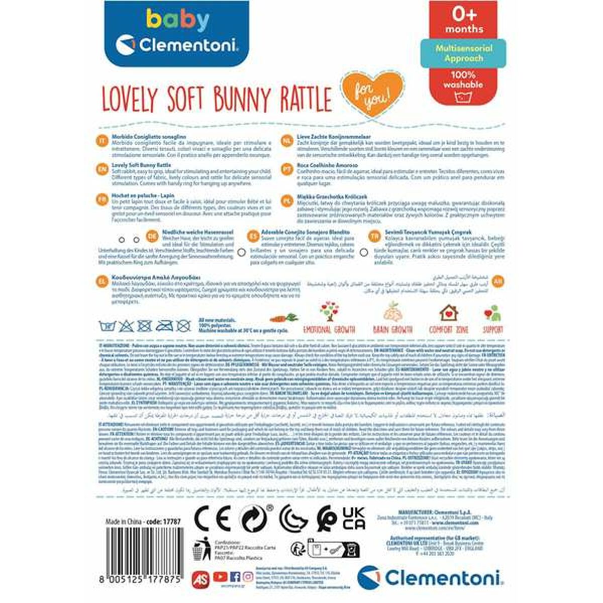 Sonajero Clementoni (1 unidad)