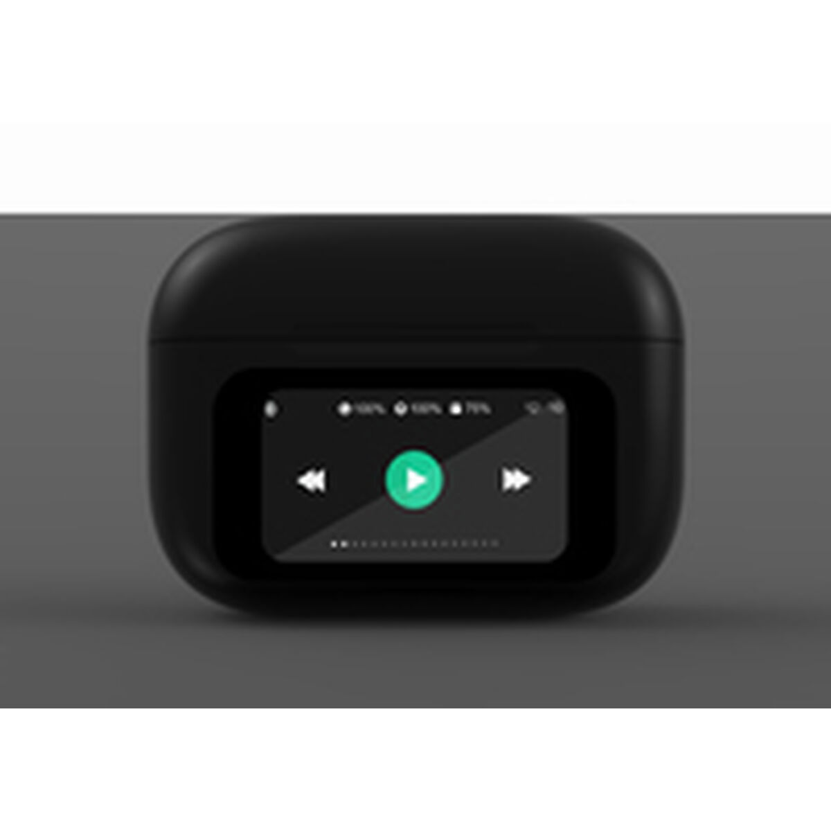 Auriculares GEMBIRD TWS-LCD-ANC-01-BK Negro