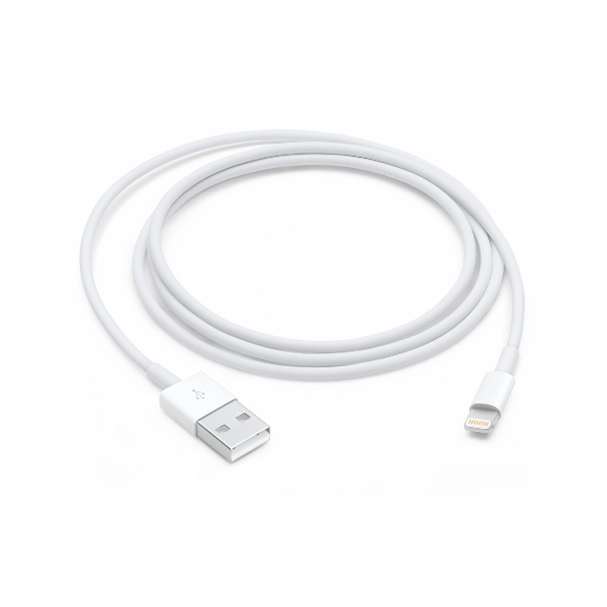 Cable USB a Lightning Apple Blanco 1 m