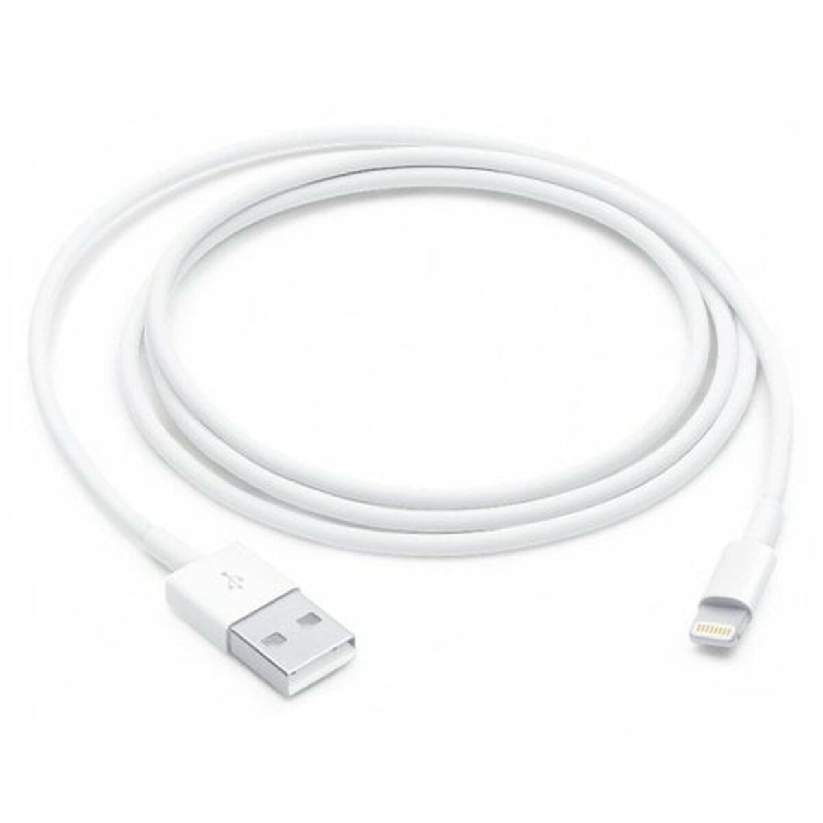 Cable USB a Lightning Apple Blanco 1 m