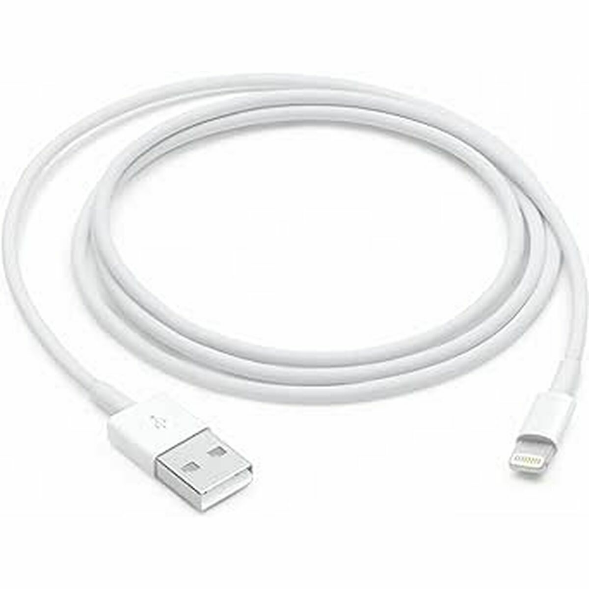 Cable USB a Lightning Apple Blanco 1 m