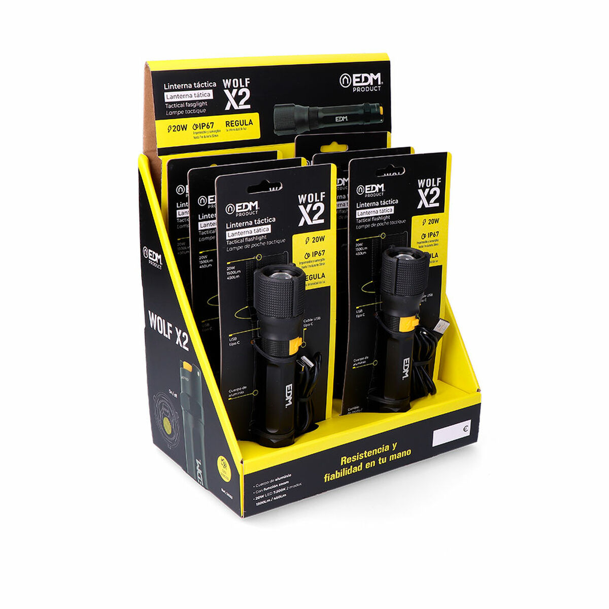 Linterna EDM 36163 20 W