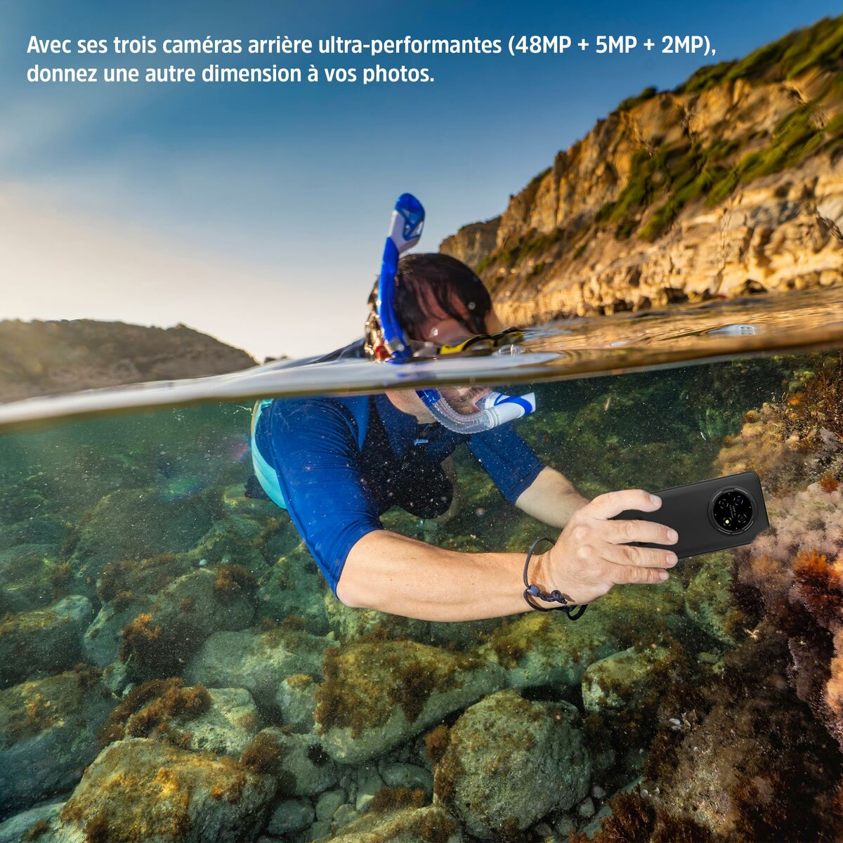 Teléfono Móvil para Mayores Energizer H67GEU Octa Core 4 GB RAM 128 GB Negro 6,78"