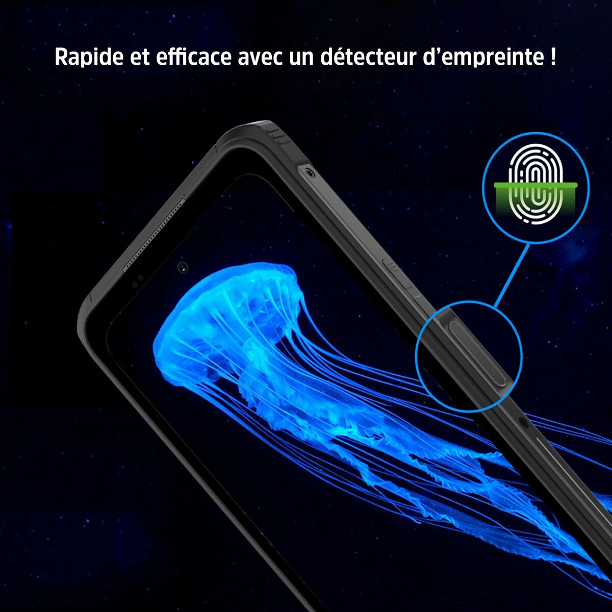 Teléfono Móvil para Mayores Energizer H67GEU Octa Core 4 GB RAM 128 GB Negro 6,78"