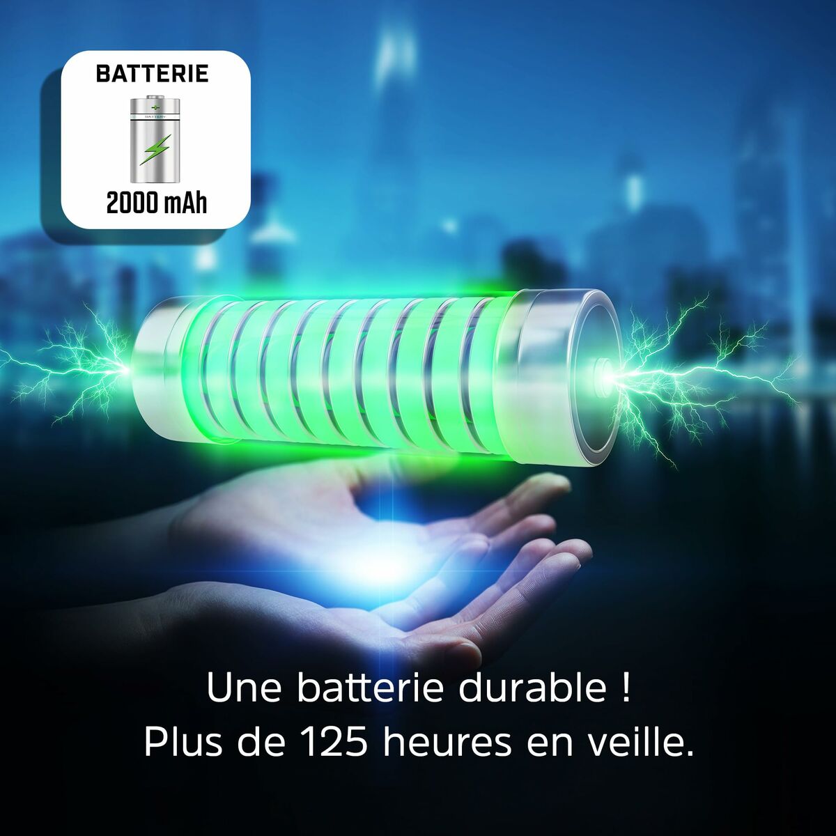 Teléfono Móvil para Mayores Energizer E288S Quad Core 4 GB RAM Negro