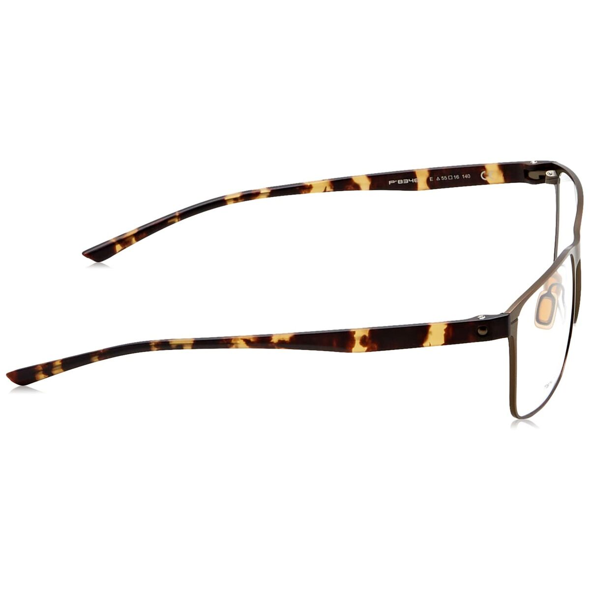 Montura de Gafas Hombre Porsche Design P8346-55E Marrón Ø 55 mm