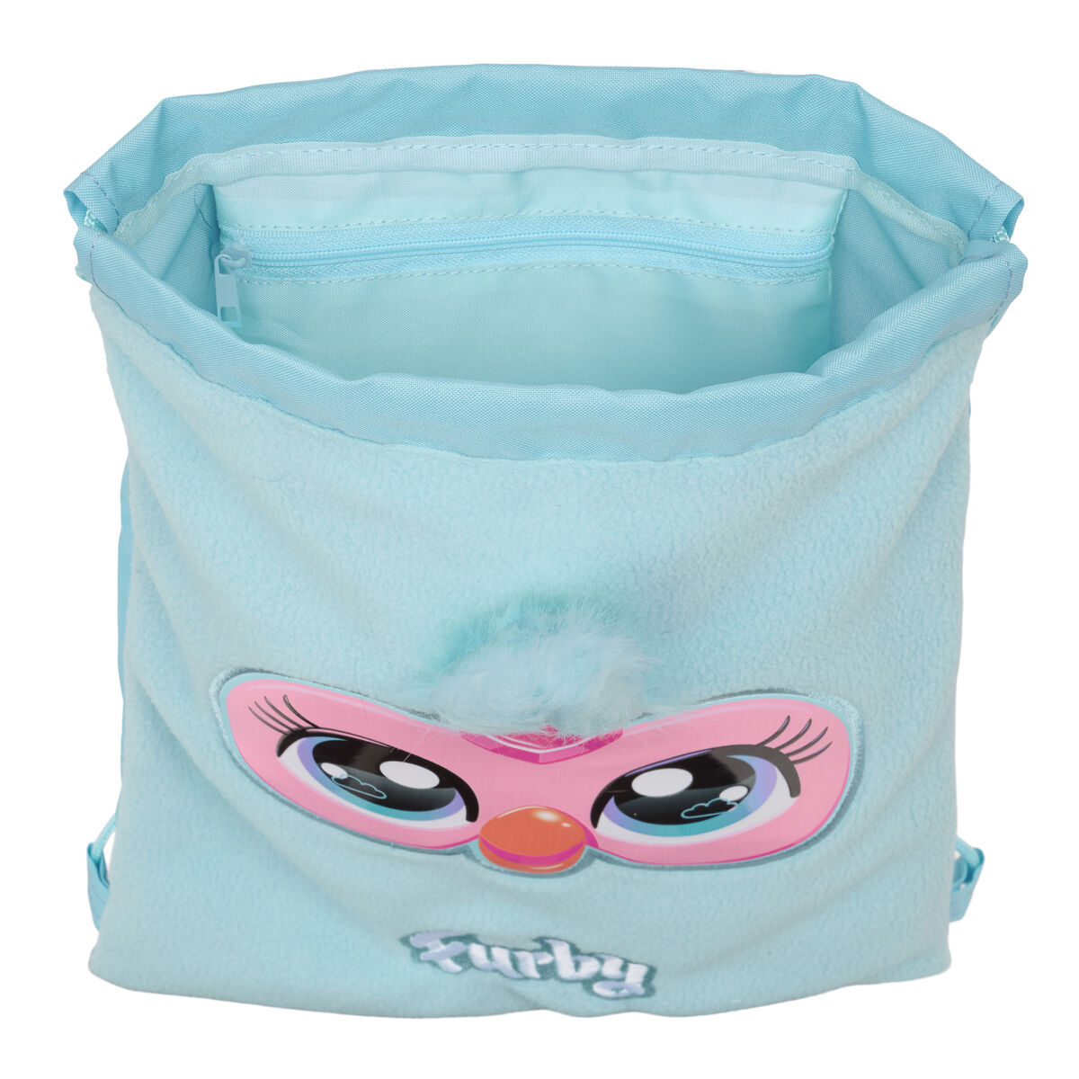 Bolsa Mochila con Cuerdas Furby Azul cielo 26 x 34 x 1 cm