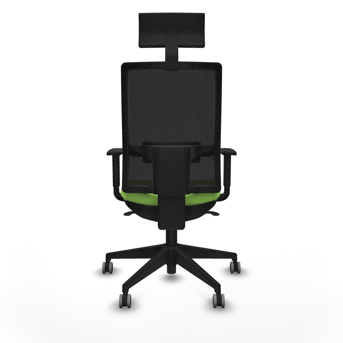 Silla de Oficina con Cabecero Piqueras y Crespo 1D066G1 Pistacho