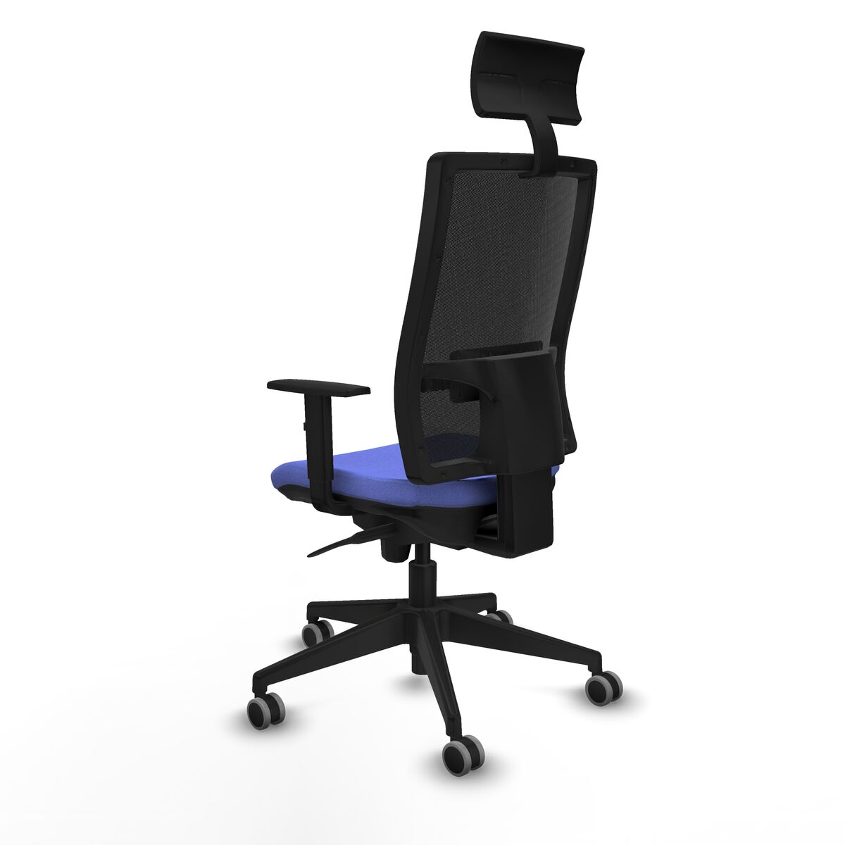 Silla de Oficina con Cabecero Piqueras y Crespo 1D066G1 Azul claro