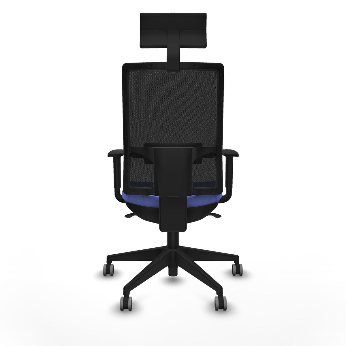 Silla de Oficina con Cabecero Piqueras y Crespo 1D066G1 Azul claro