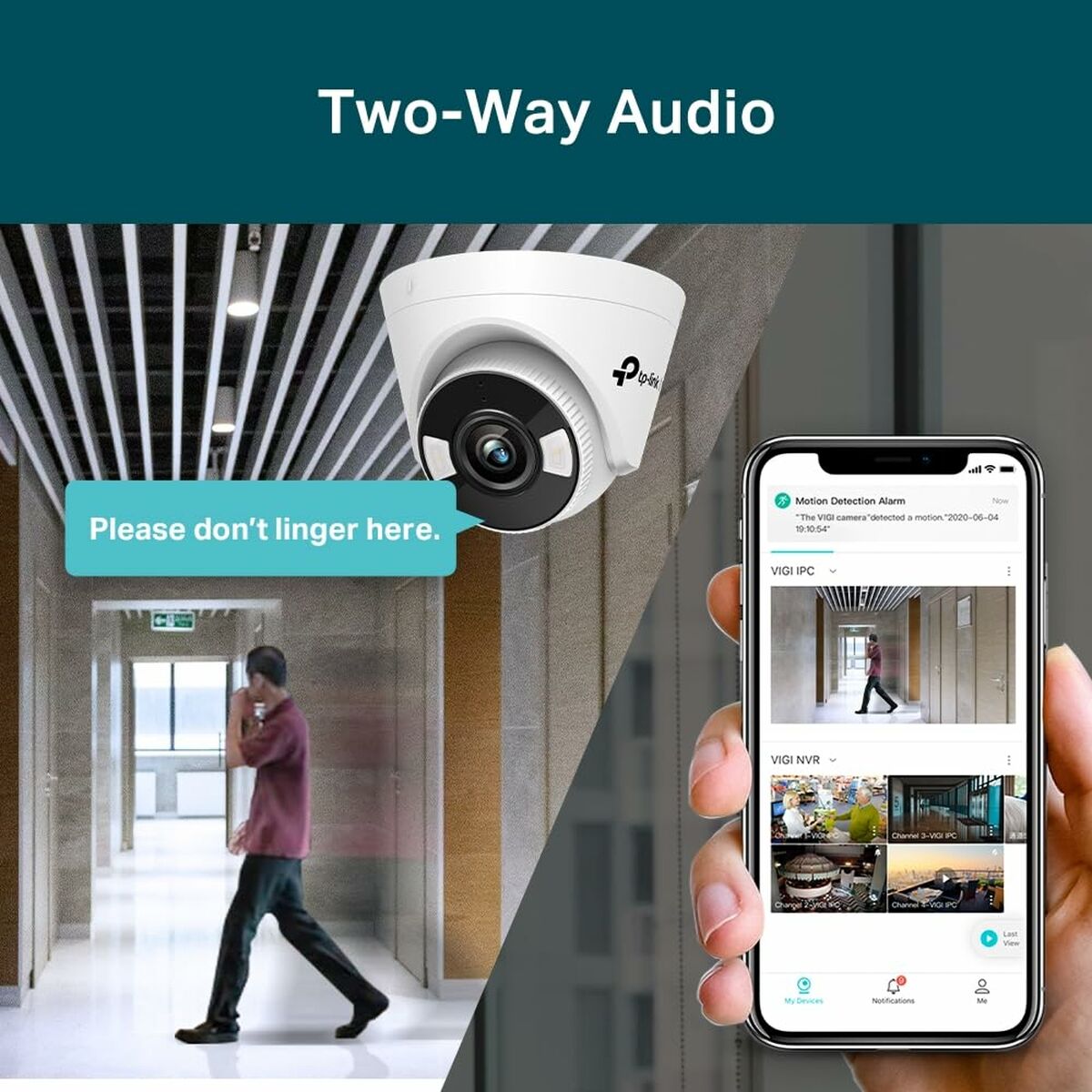 Videocámara de Vigilancia TP-Link VIGI C450 4MM