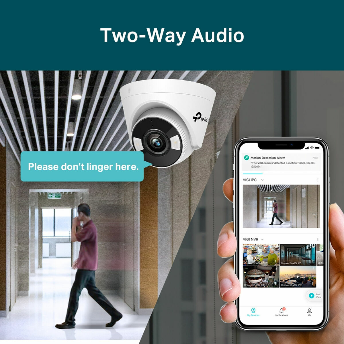 Videocámara de Vigilancia TP-Link VIGI C450 4MM