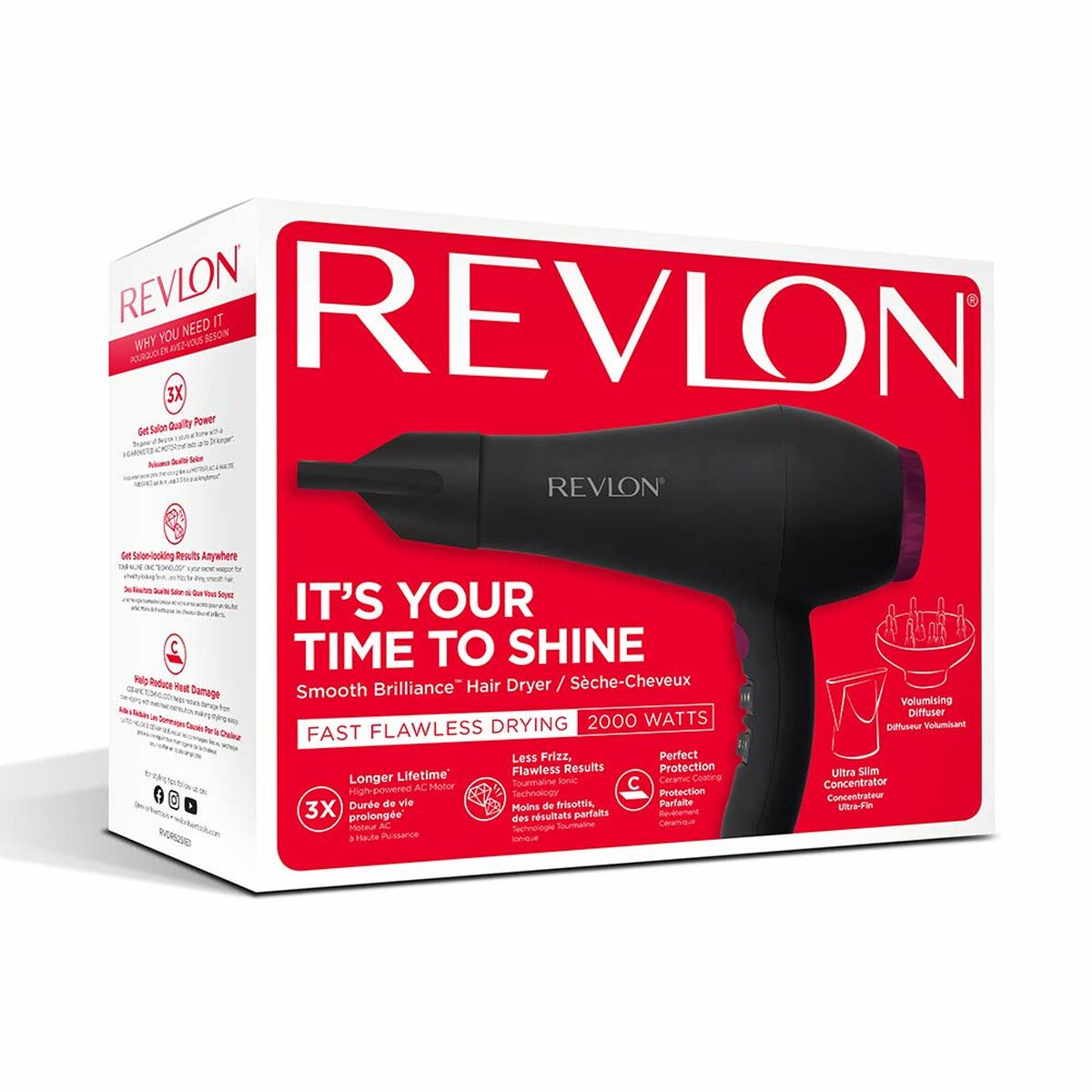 Secador de Pelo Revlon RVDR5251E Negro 2000 W