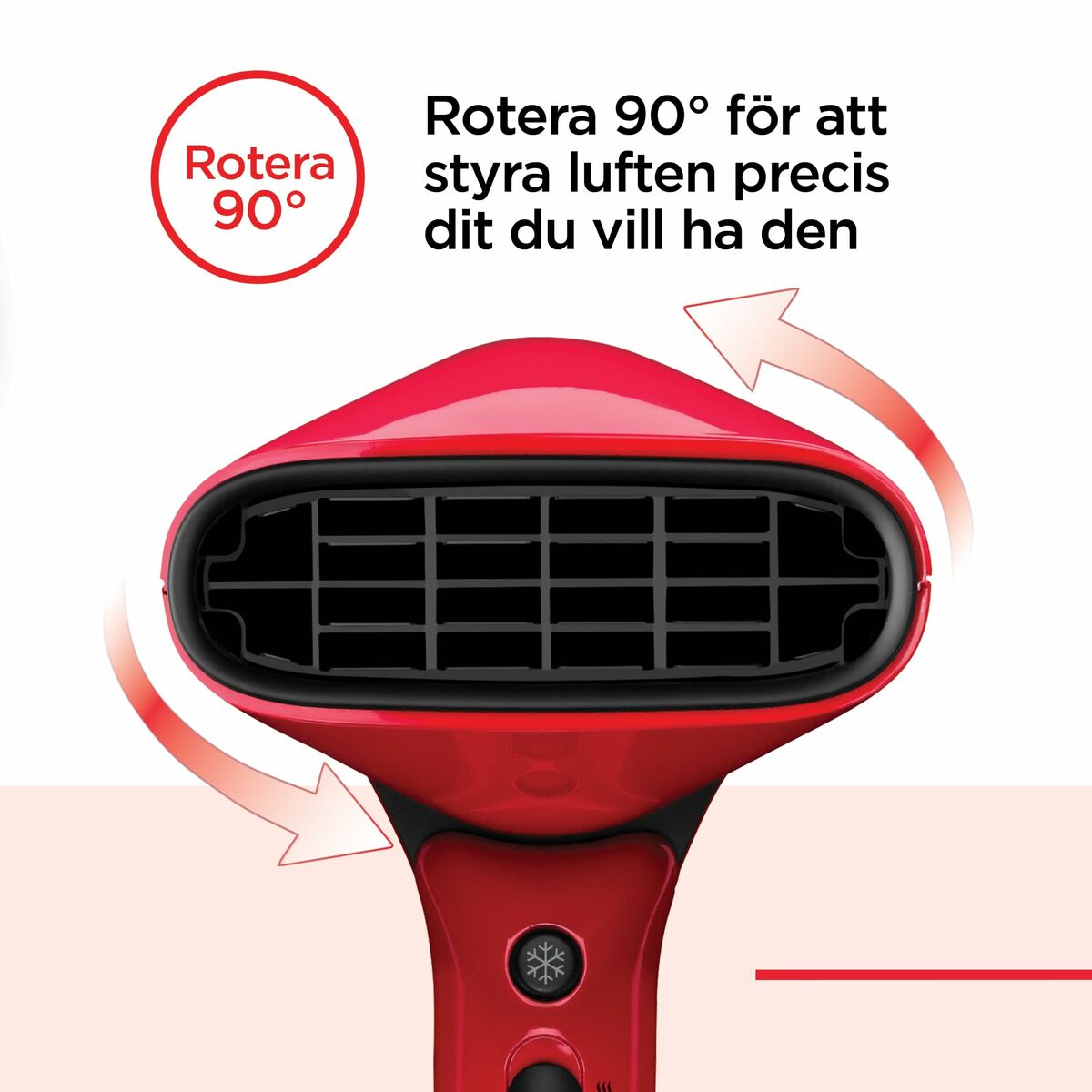 Secador de Pelo Revlon RVDR5320E Rojo 2000 W