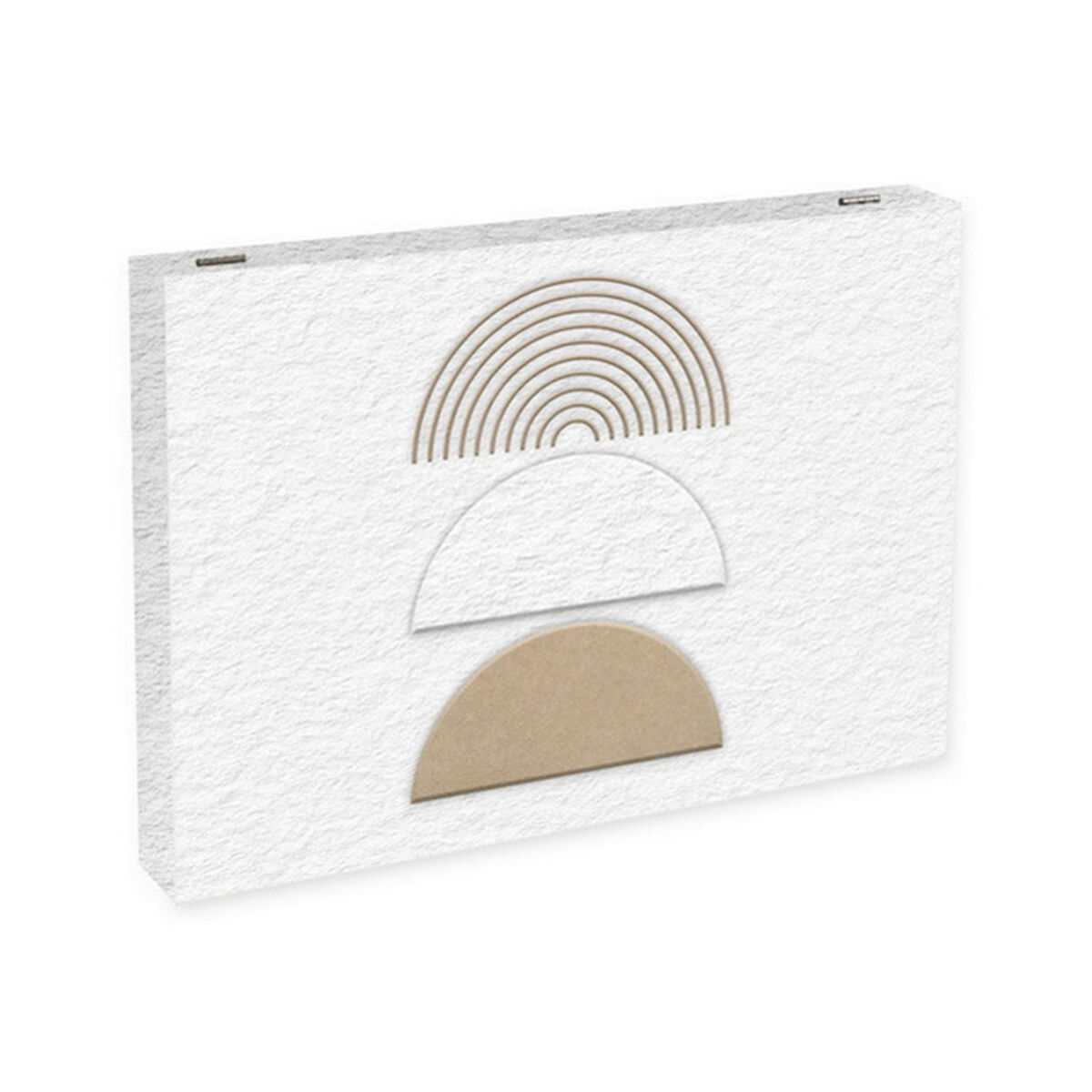 Caja Decorativa Versa Papel Madera MDF