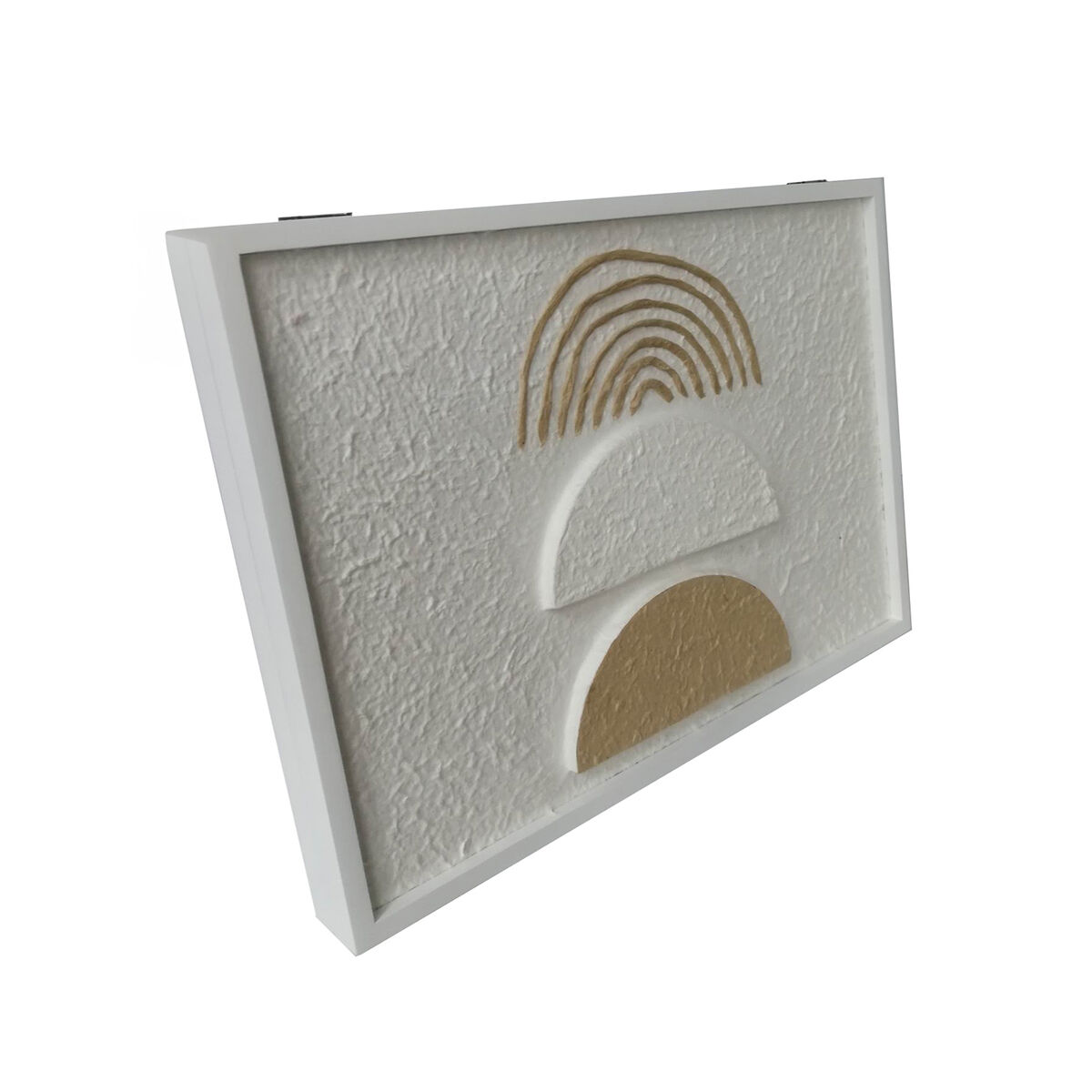 Caja Decorativa Versa Papel Madera MDF