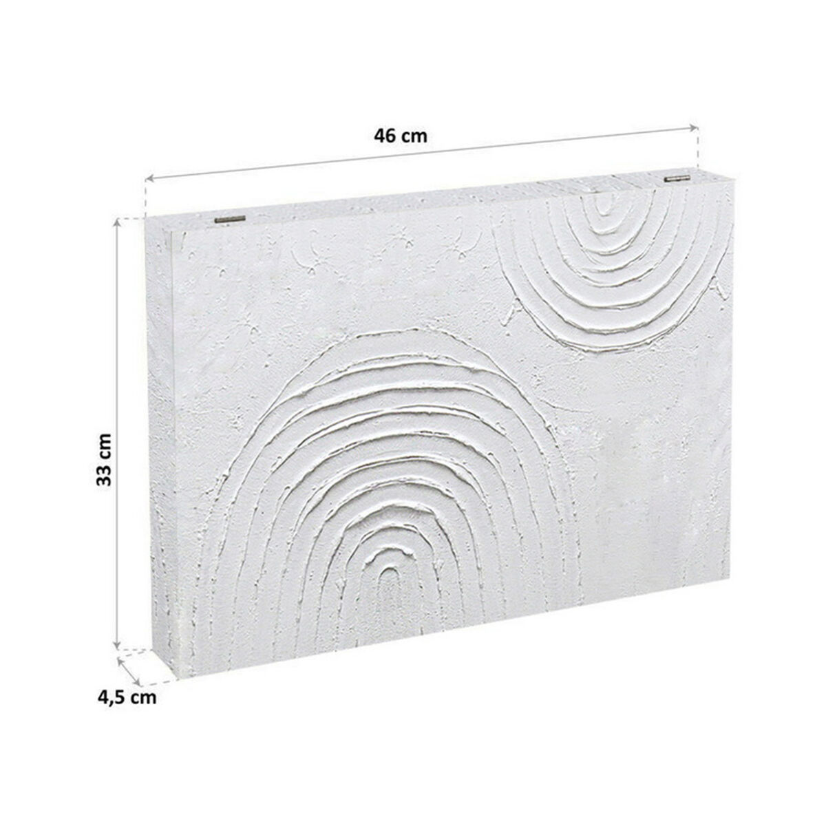 Caja Decorativa Versa Papel Madera MDF