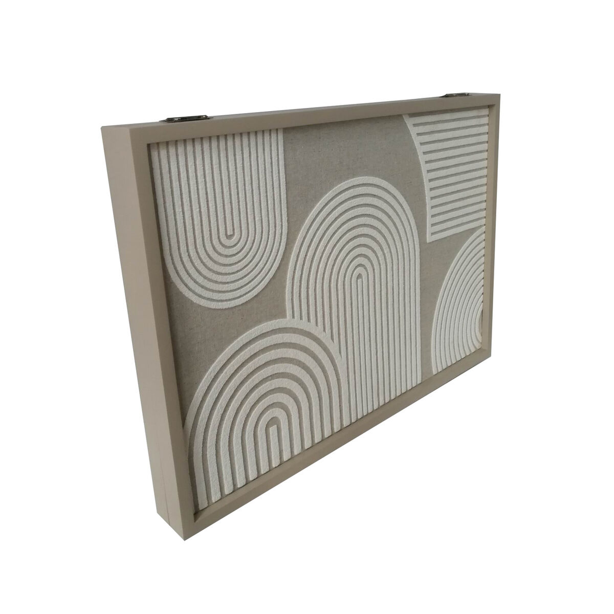 Caja Decorativa Versa Papel Madera MDF