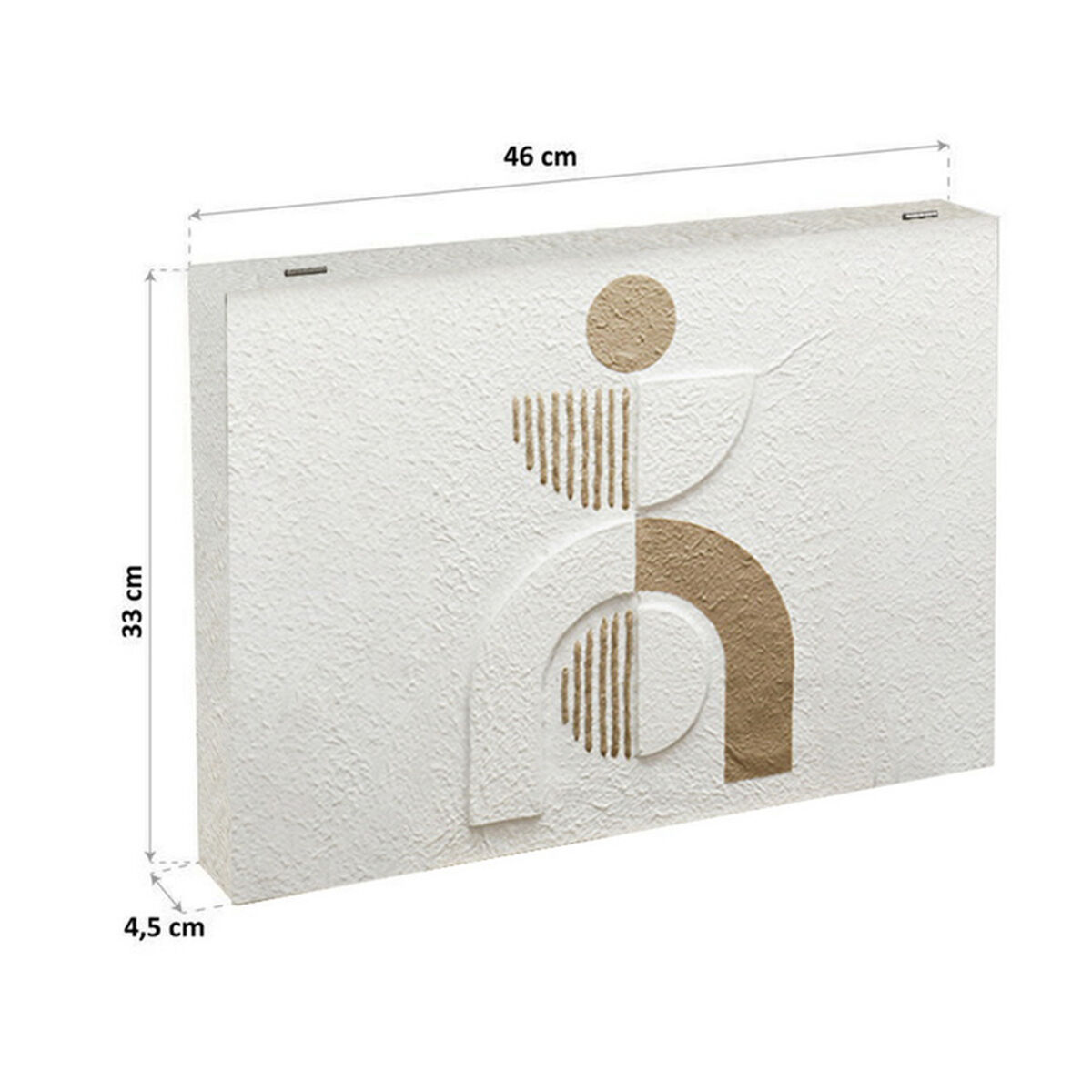 Caja Decorativa Versa Papel Madera MDF