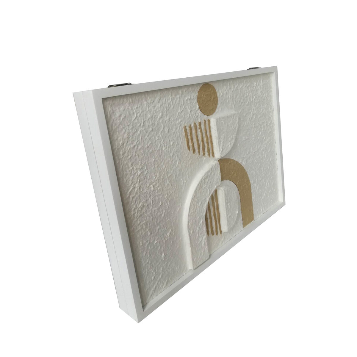 Caja Decorativa Versa Papel Madera MDF