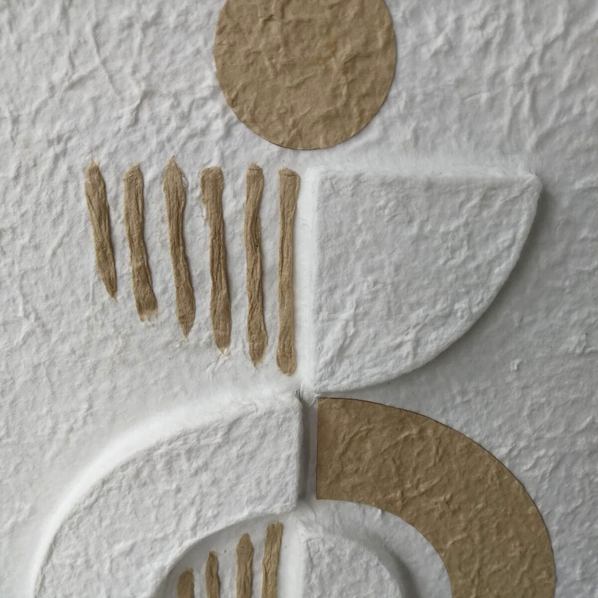 Caja Decorativa Versa Papel Madera MDF