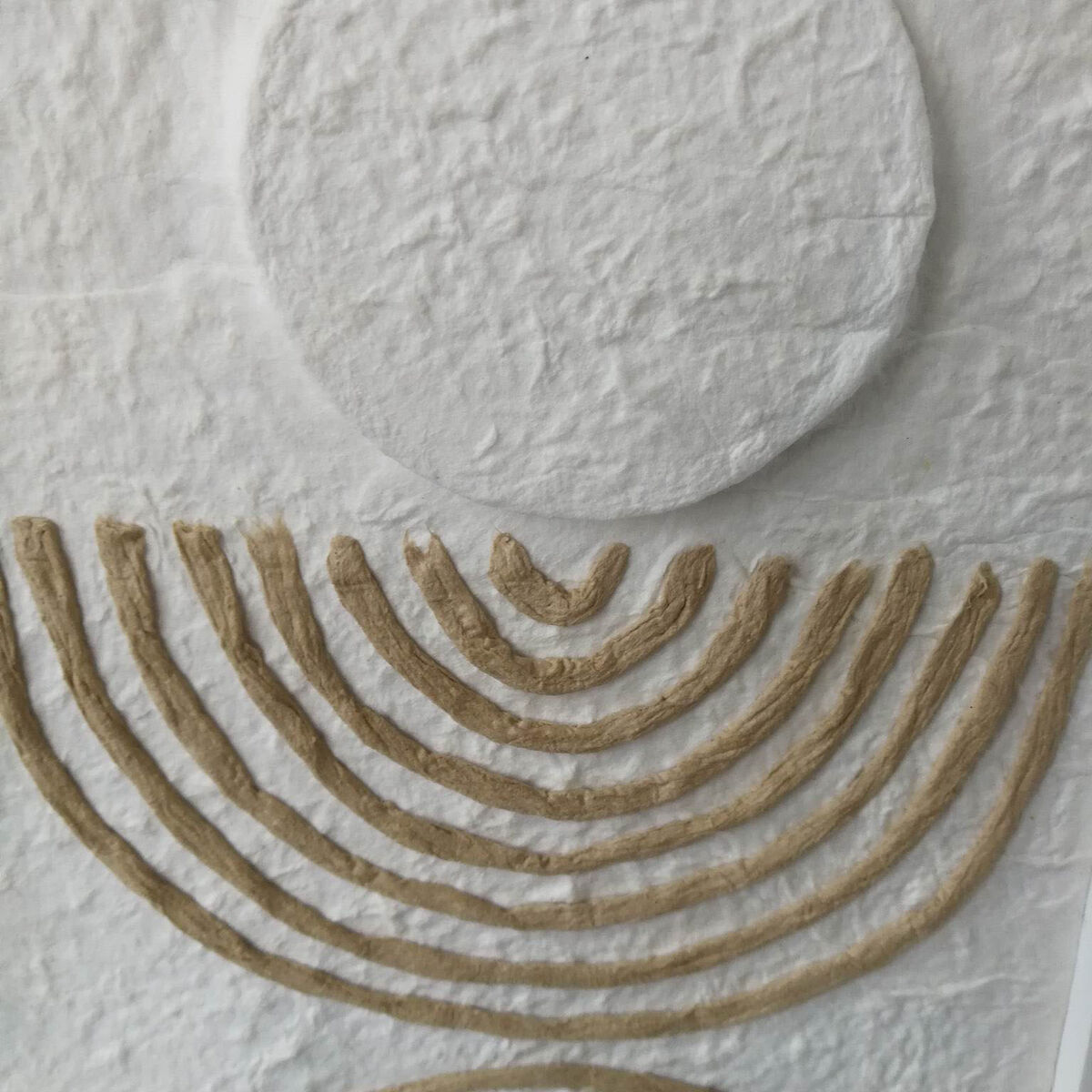 Caja Decorativa Versa Papel Madera MDF