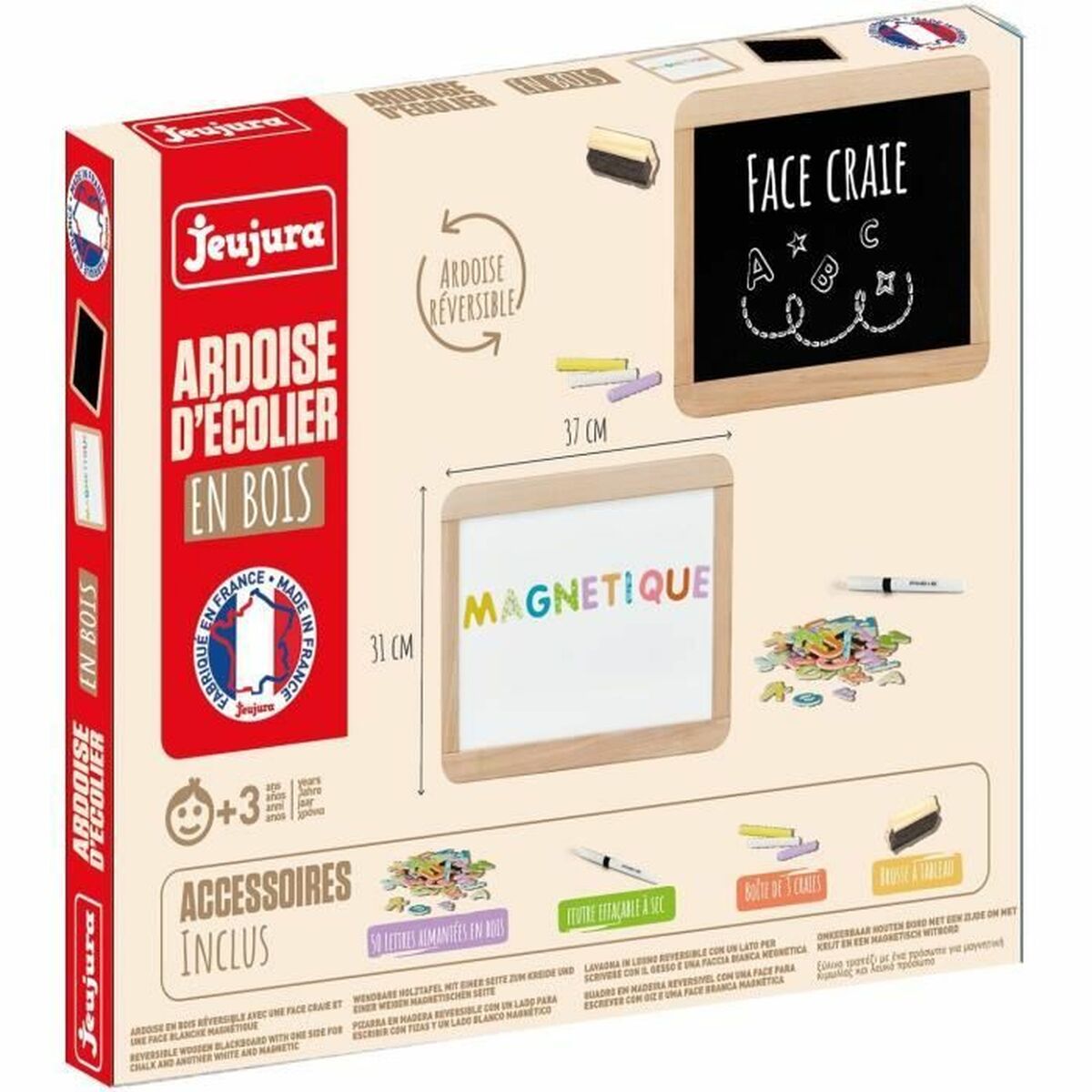 Pizarra de Doble Cara Jeujura