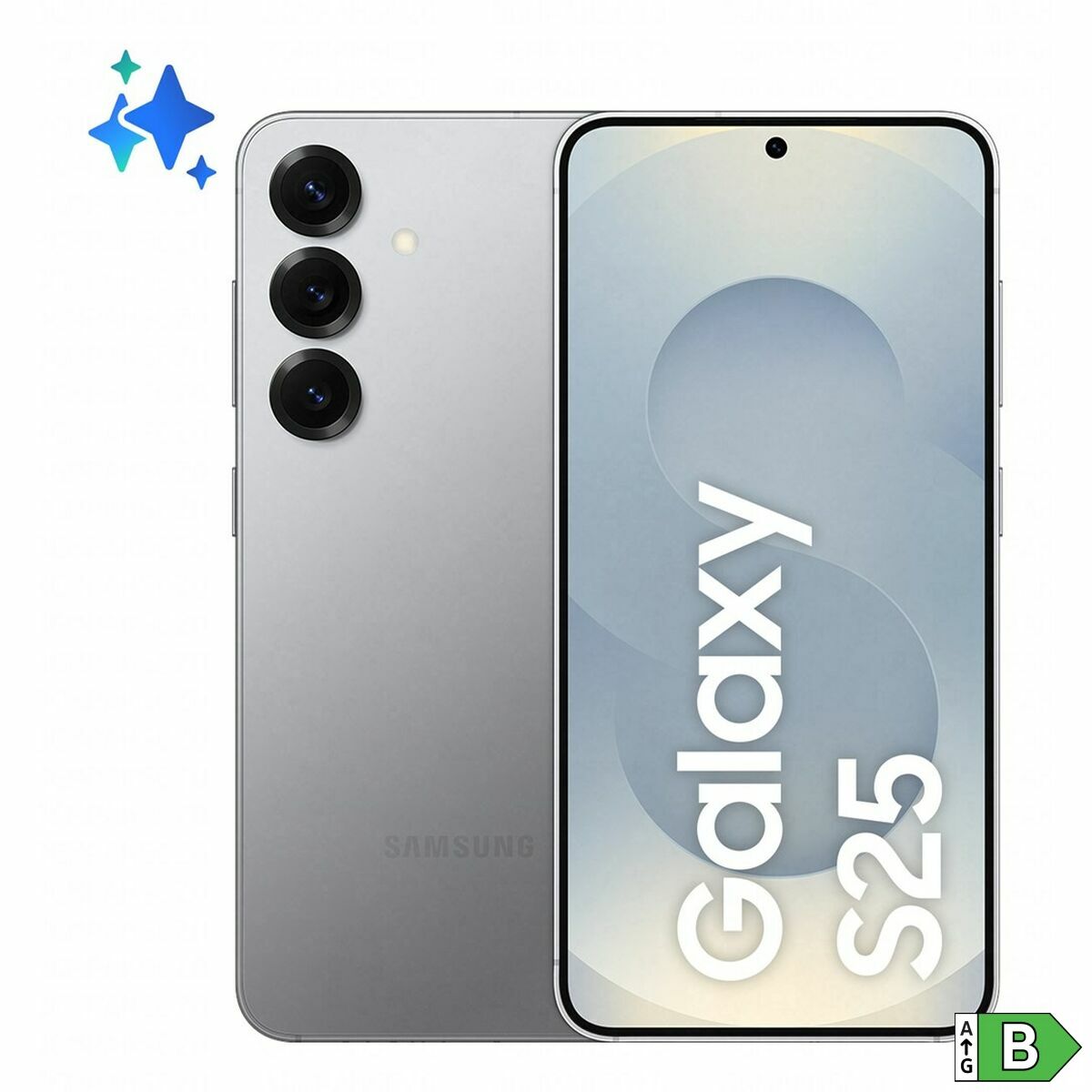 Smartphone Samsung GALAXY S25 6,2" Qualcomm Snapdragon 8 Elite 12 GB RAM 512 GB Plateado