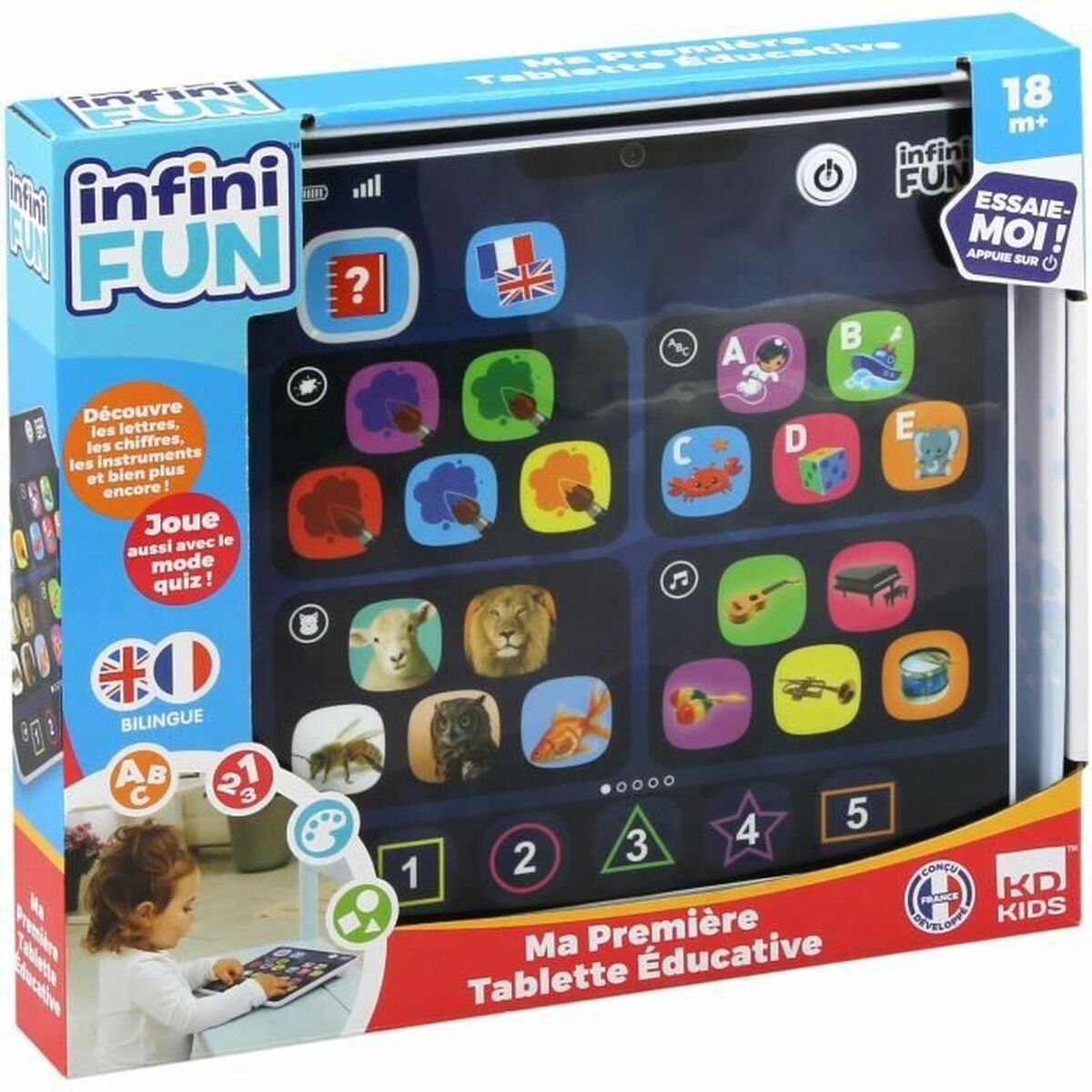Tablet Interactiva Infantil TALDEC My 1st tablet