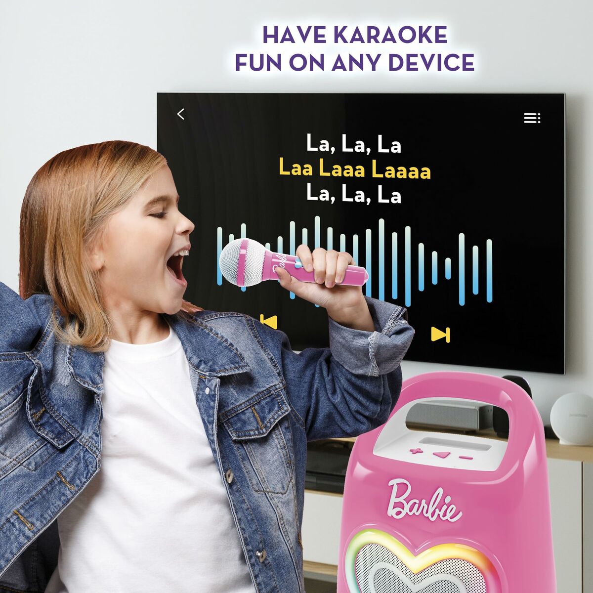 Altavoz Bluetooth con Micrófono Karaoke Lisciani Giochi