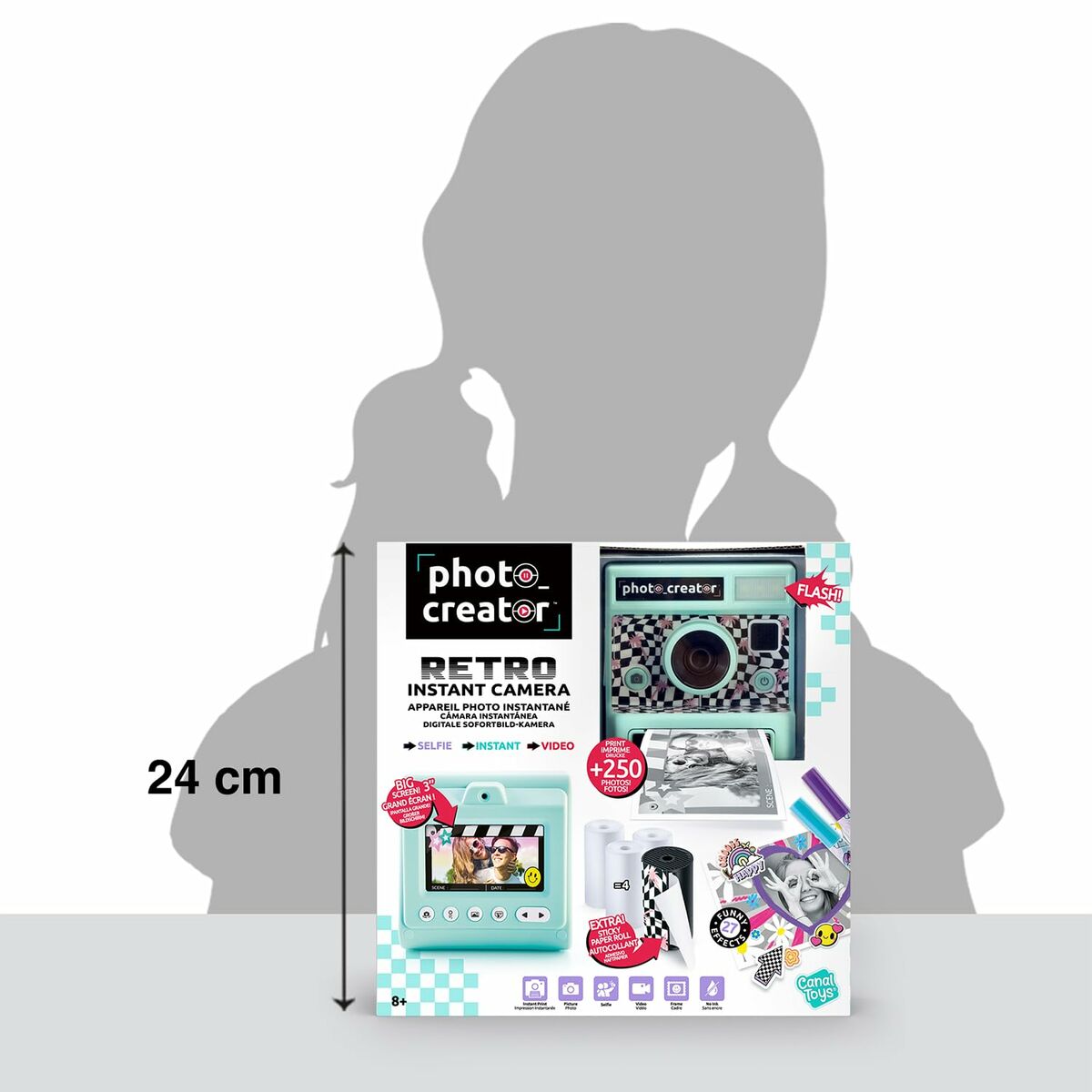 Cámara Instantánea Canal Toys CLK 019