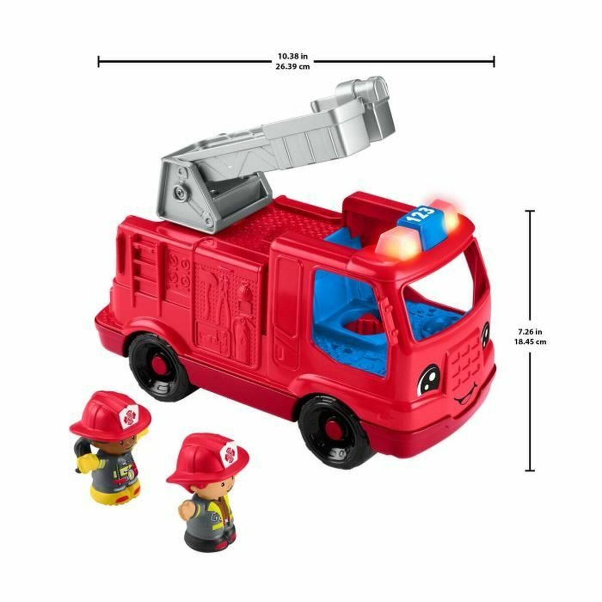 Camión de Bomberos Fisher-Price HYR88 Rojo