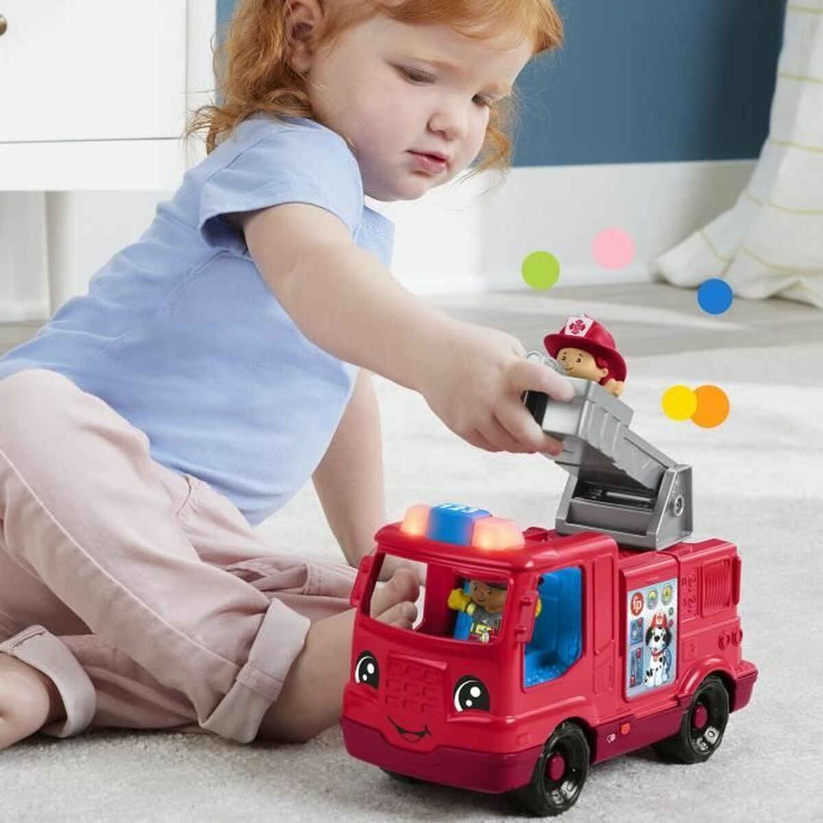 Camión de Bomberos Fisher-Price HYR88 Rojo