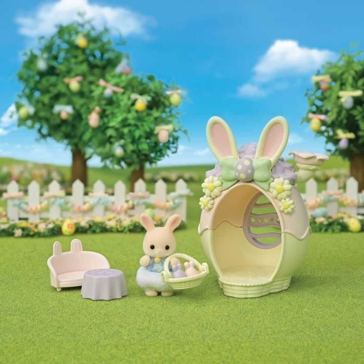 Set de Muñecos Sylvanian Families El escondite del huevo - 5802 Plástico