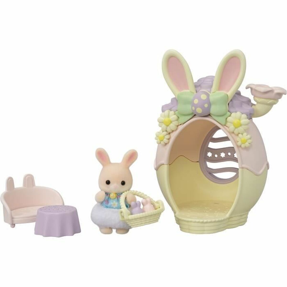 Set de Muñecos Sylvanian Families El escondite del huevo - 5802 Plástico