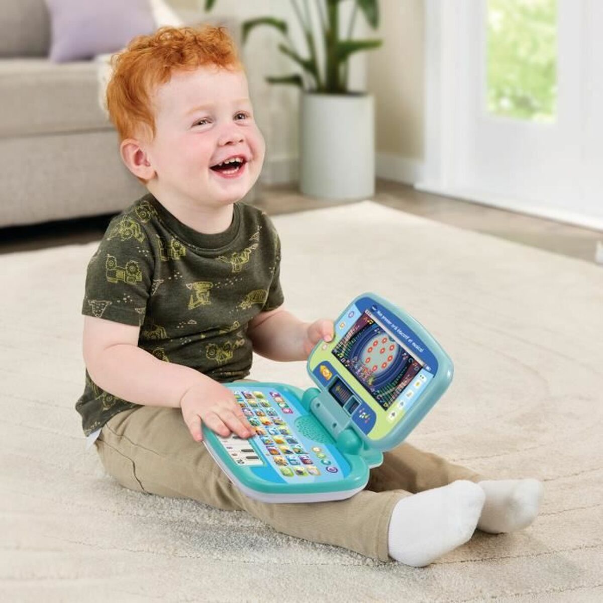 Juguete educativo Vtech Baby MI PRIMERA COMPUTADORA EDUCATIVA Y MUSICAL Francés