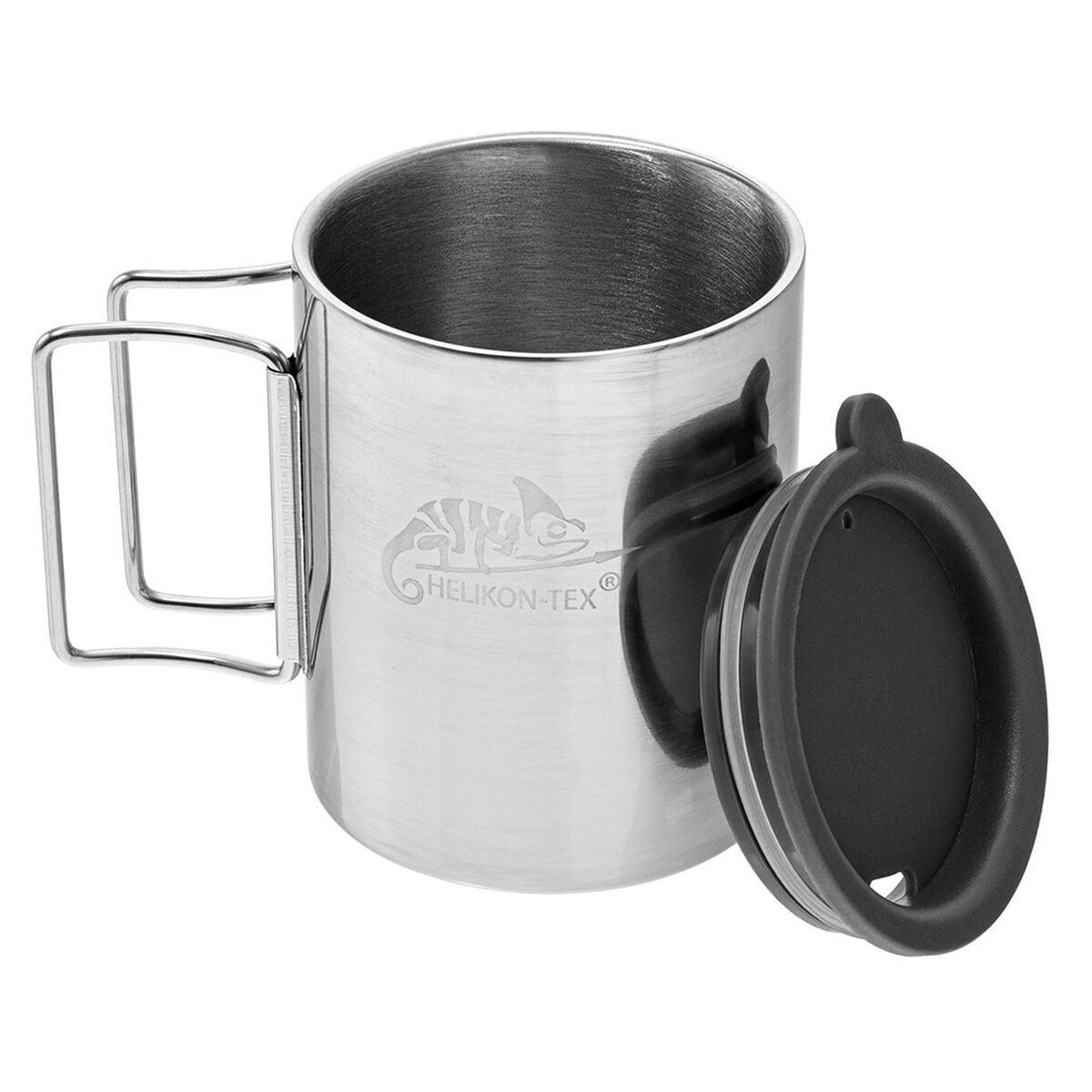 Termo Helikon HE.TK-TK1-SS-15 Negro Plateado Acero Inoxidable 250 ml