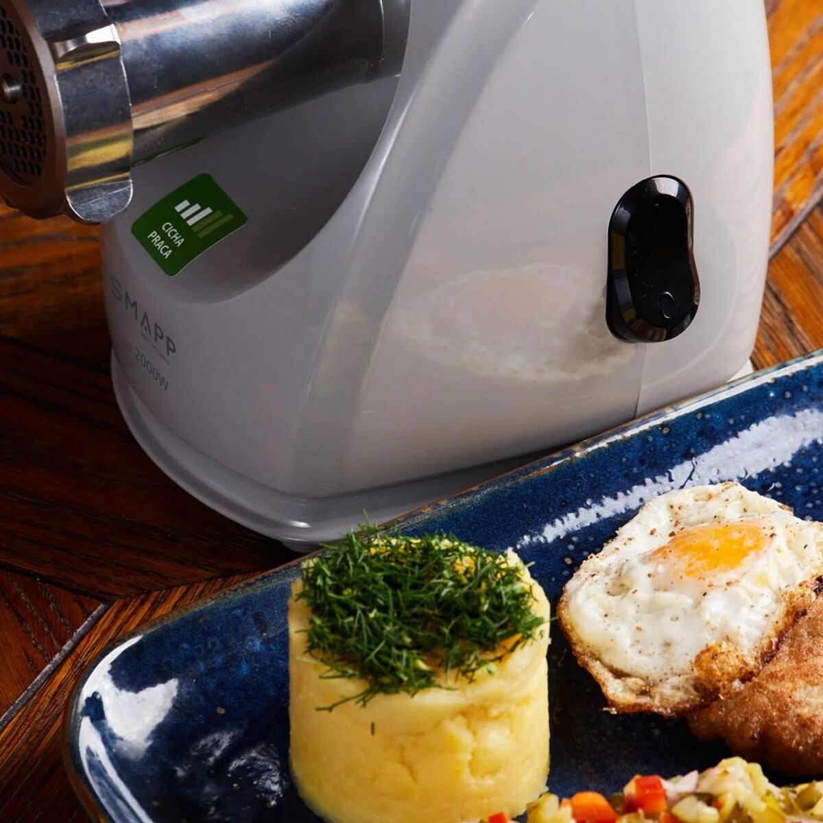 Picadora SMAPP 489.8 GRAFIT Grafito Plateado 2000 W