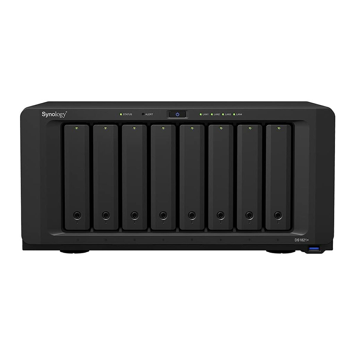 Almacenamiento en Red NAS Synology Negro AMD Ryzen V1500B