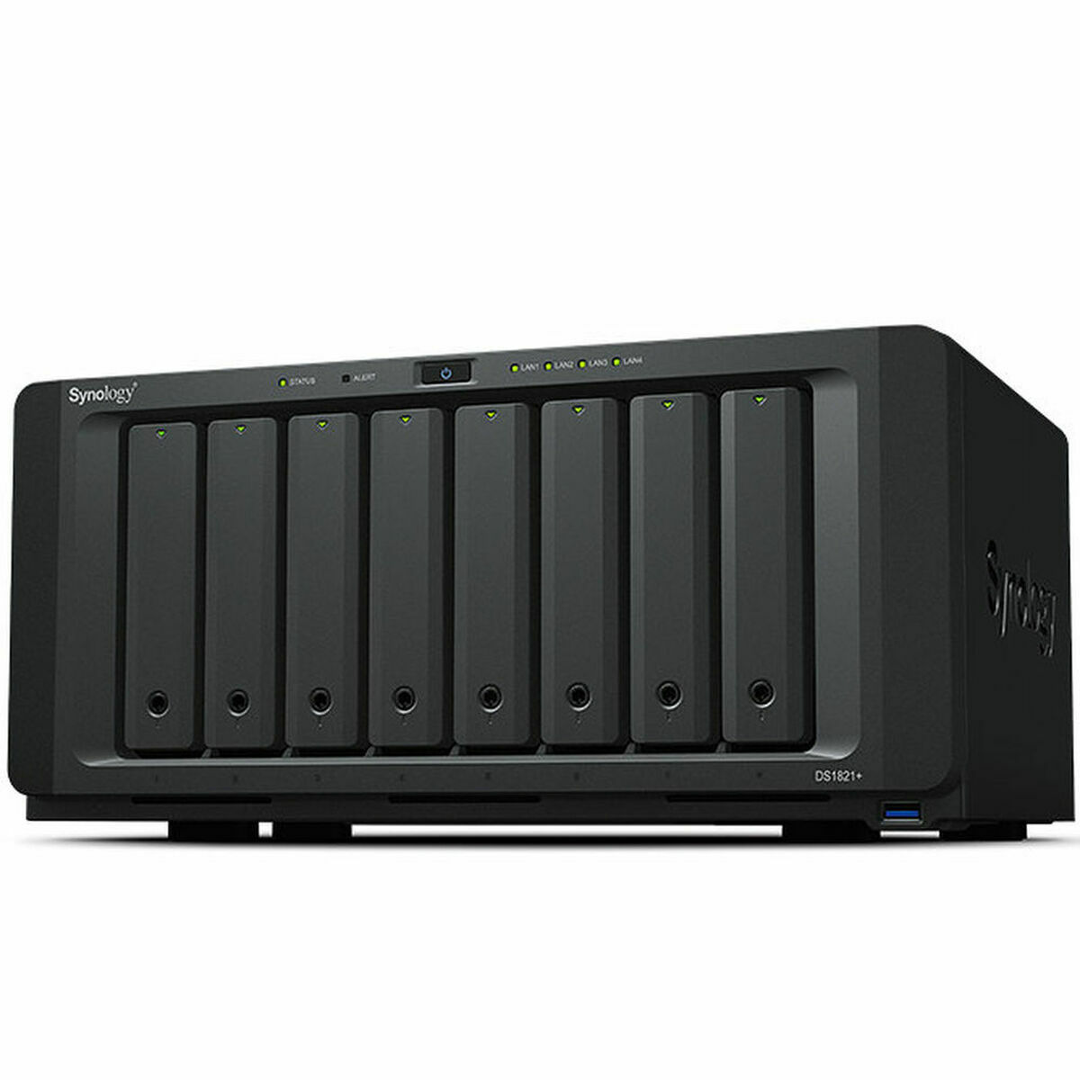Almacenamiento en Red NAS Synology Negro AMD Ryzen V1500B