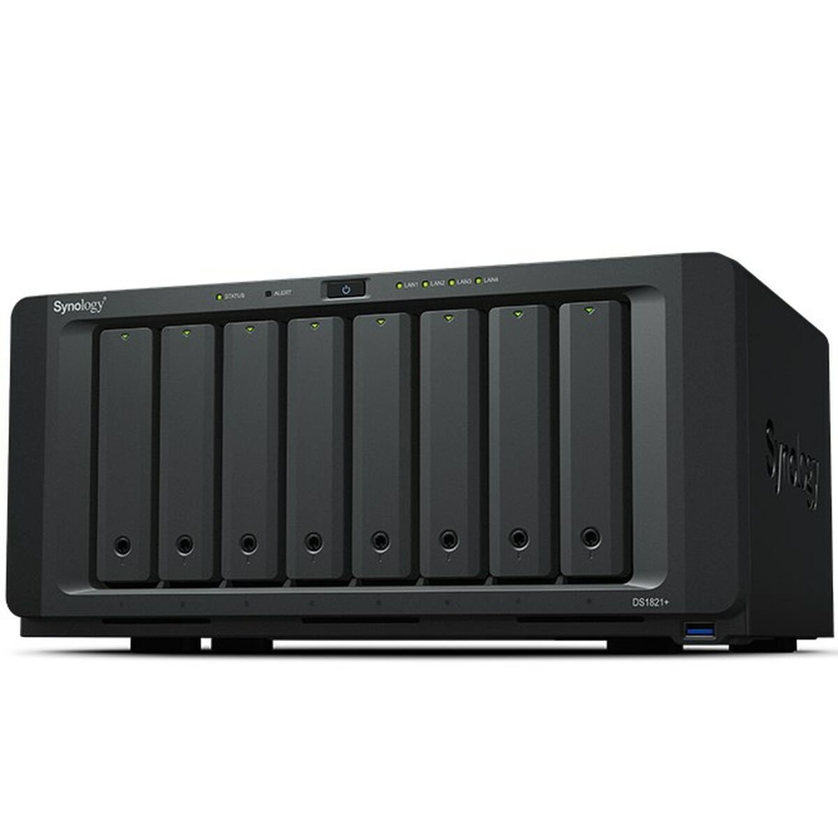 Almacenamiento en Red NAS Synology Negro AMD Ryzen V1500B