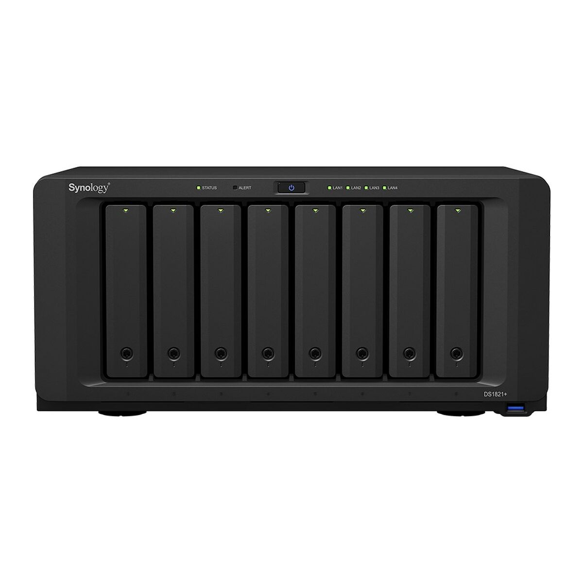 Almacenamiento en Red NAS Synology Negro AMD Ryzen V1500B